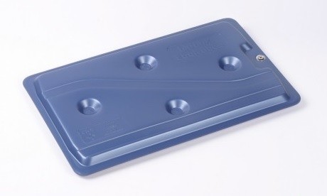 Kühlplatte, blau
