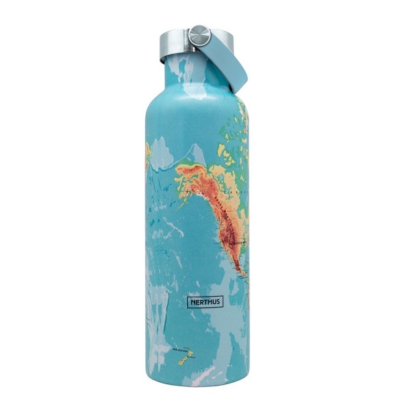 Thermosflasche 750ml, doppelw. SPORT MAP