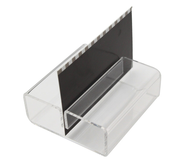 Kartenhalter 3er/Set, Acryl, 8x8cm, H2cm