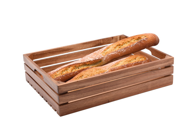 Brotkiste Akazienholz in drei Grössen
