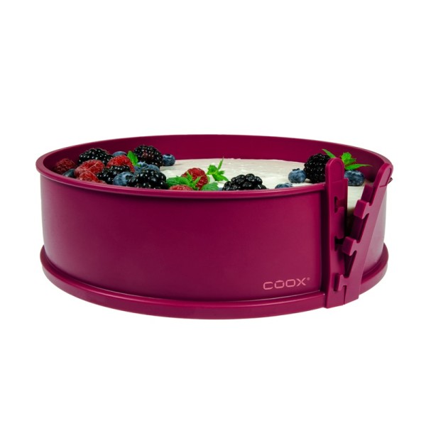 Coox Springform 26 cm mit Porzellan-Servierplatte