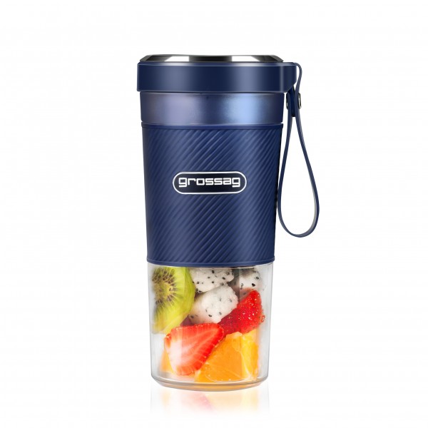 Akku Smoothie Mixer to-go, blau