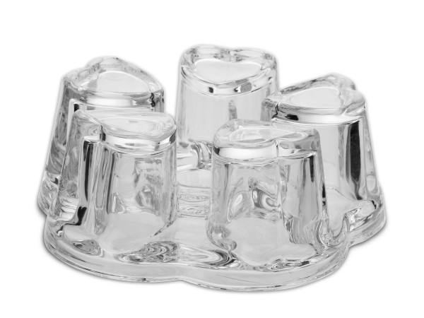 Rechaud Glas für kleine Kannen Ø 11 cm