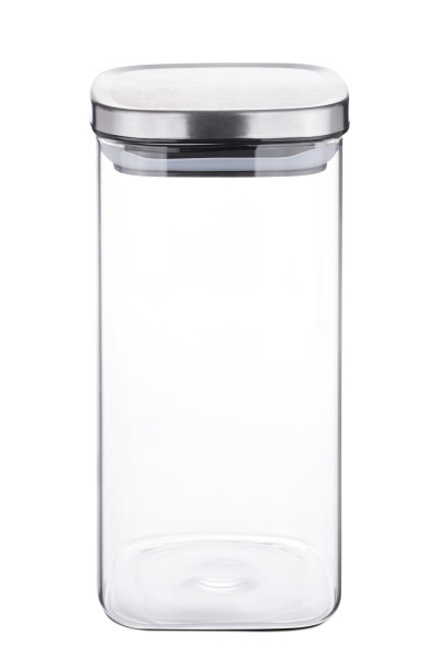 Vorratsdose Glas rechteckig 1500 ml