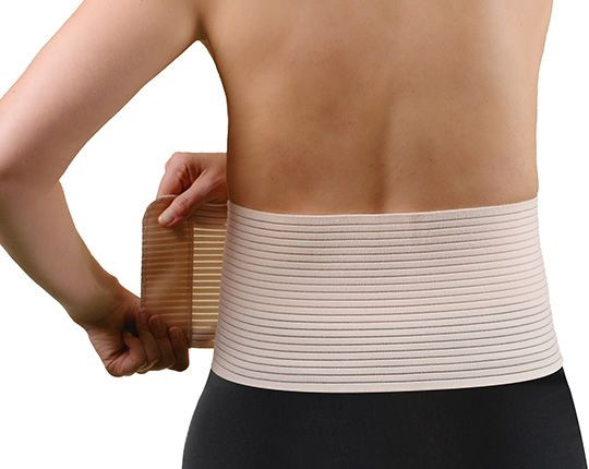 Bauch- und Rückenstützgürtel