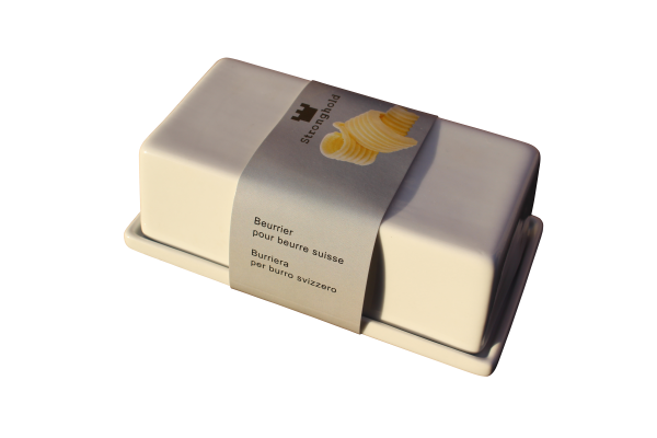 Butterdose Porzellan für CH Butter