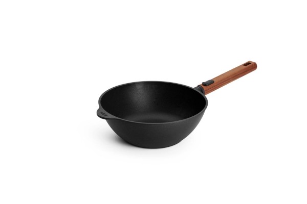 Woll Wok Pfanne eco logic (ohne PFAS) - abn. Griff