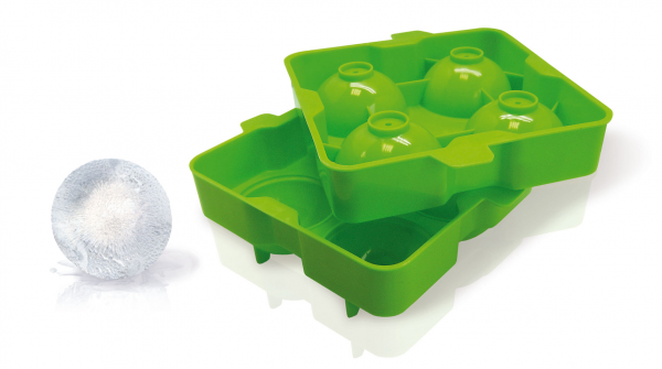 Eiswürfelform für Kugeln 4 Stück