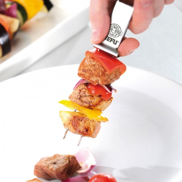 Grillspiess mit Abstreifer von GEFU