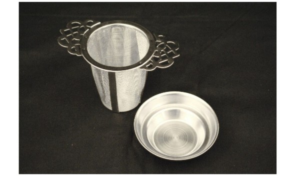 Teesieb mit Edelstahl-Halter