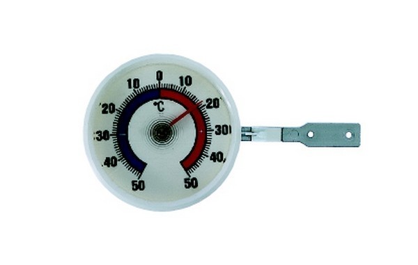 Thermometer Fenster, rund