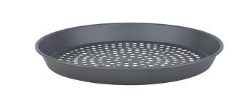 Backblech, Pizzablech, unbeschichtet gelocht 30cm