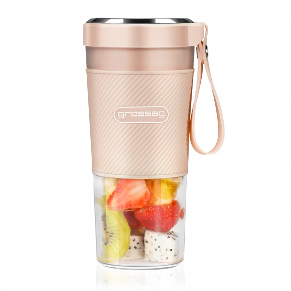 Akku Smoothie Mixer to-go, rosa